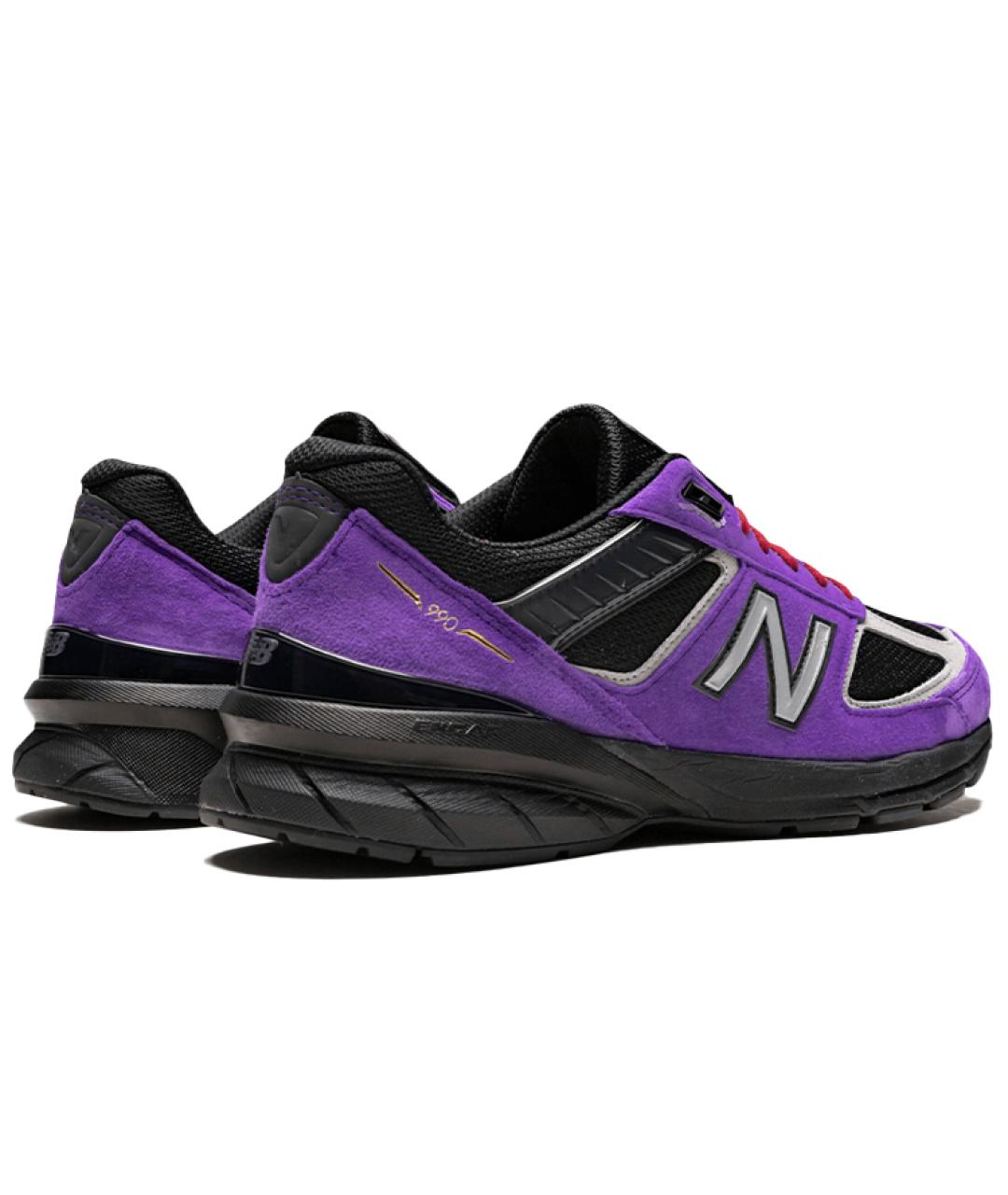 NEW BALANCE Фиолетовые низкие кроссовки / кеды, фото 5