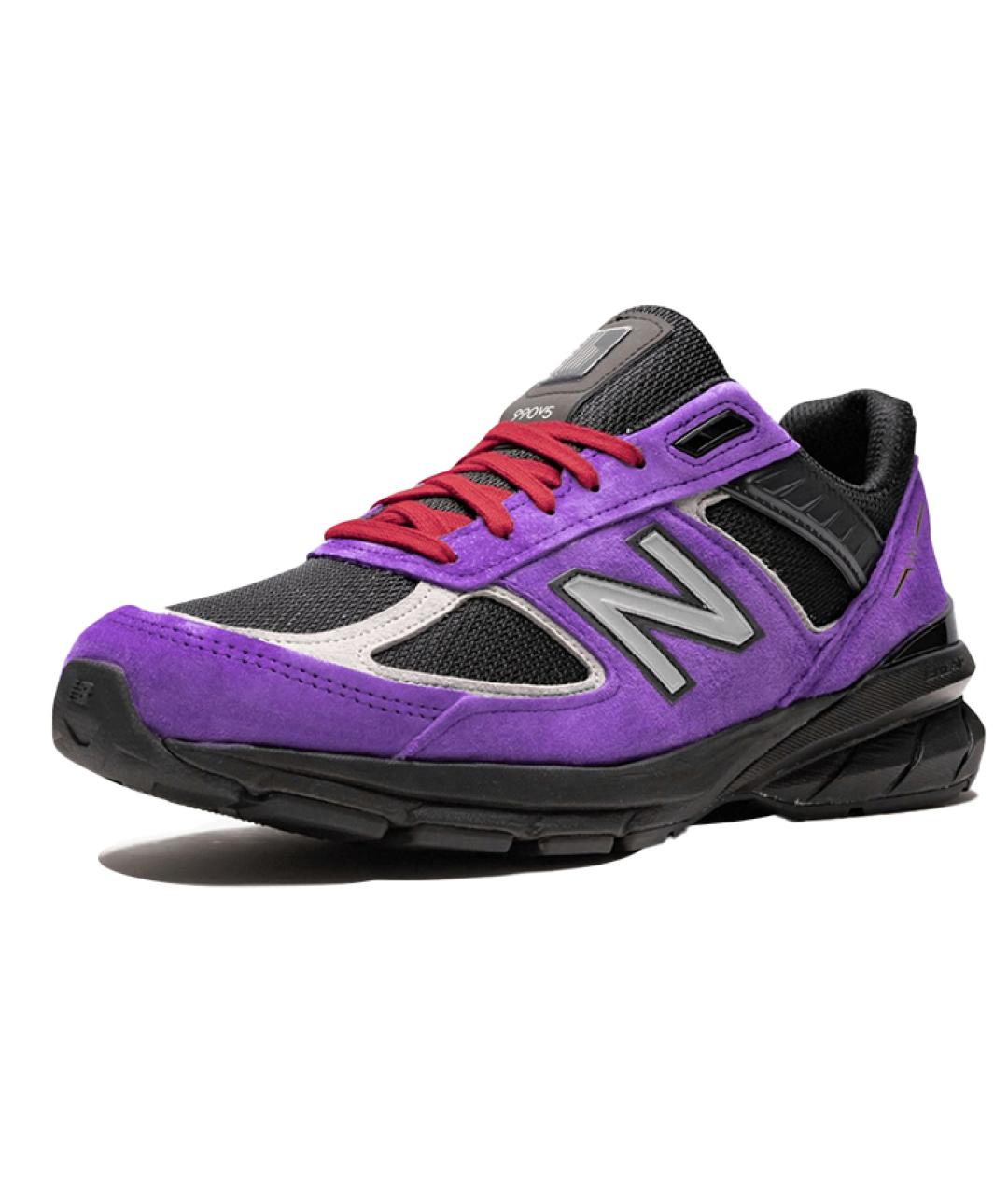 NEW BALANCE Фиолетовые низкие кроссовки / кеды, фото 3