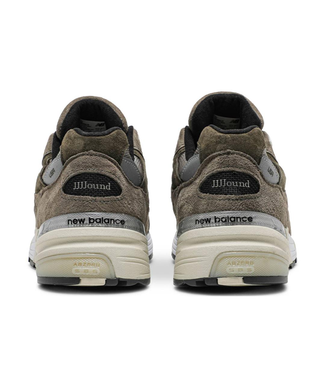 NEW BALANCE Коричневые низкие кроссовки / кеды, фото 3