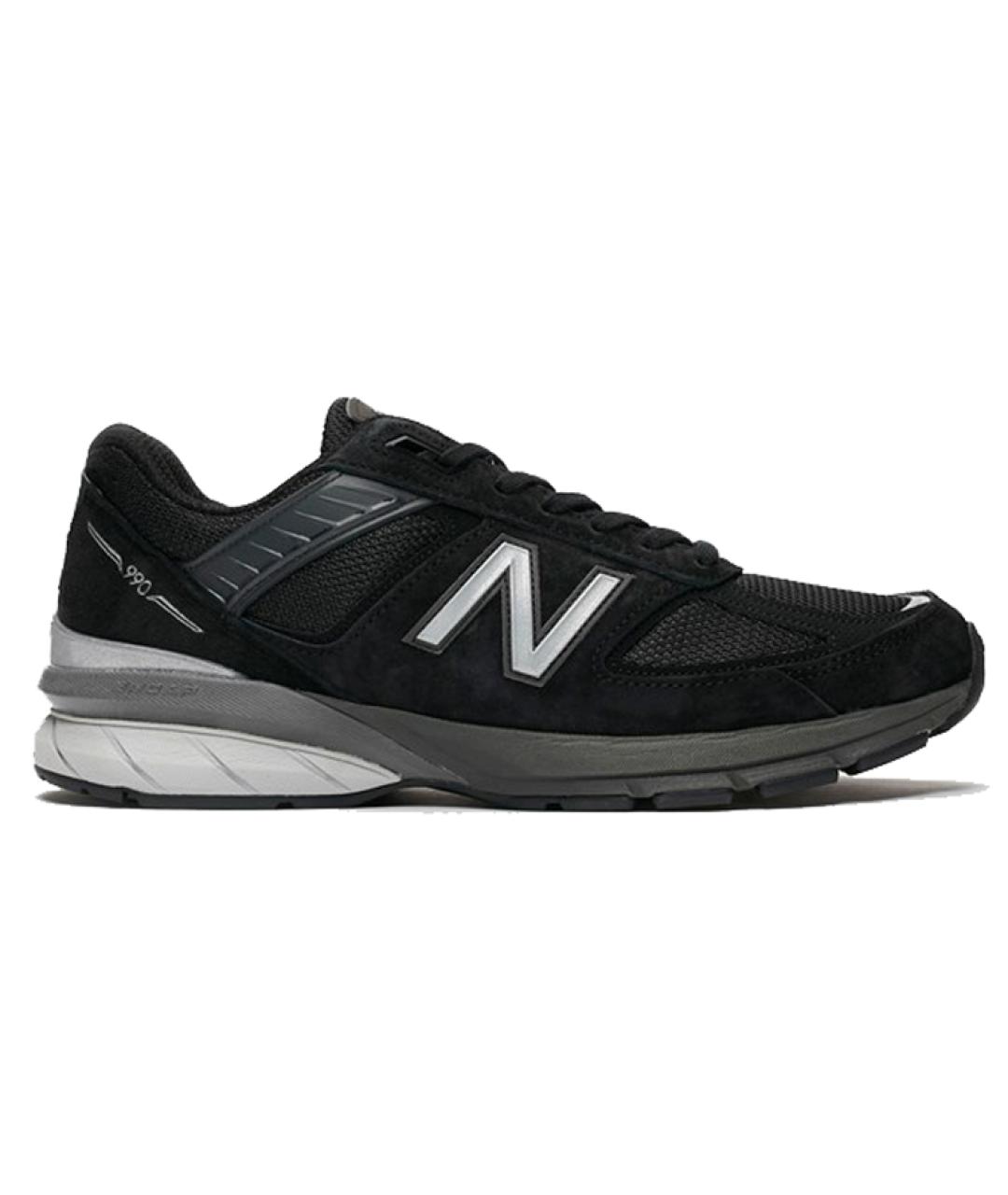 NEW BALANCE Черные низкие кроссовки / кеды, фото 1