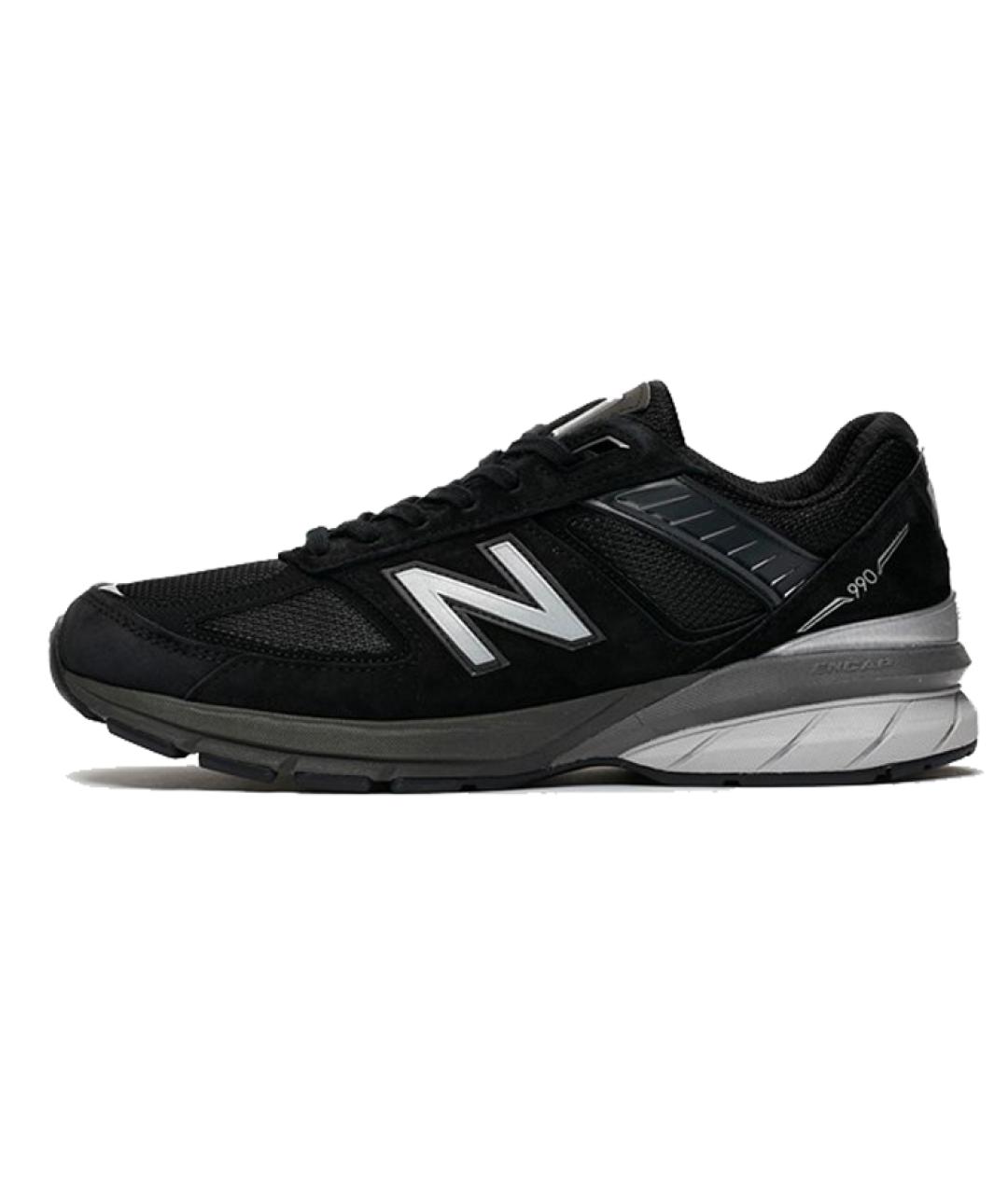 NEW BALANCE Черные низкие кроссовки / кеды, фото 2