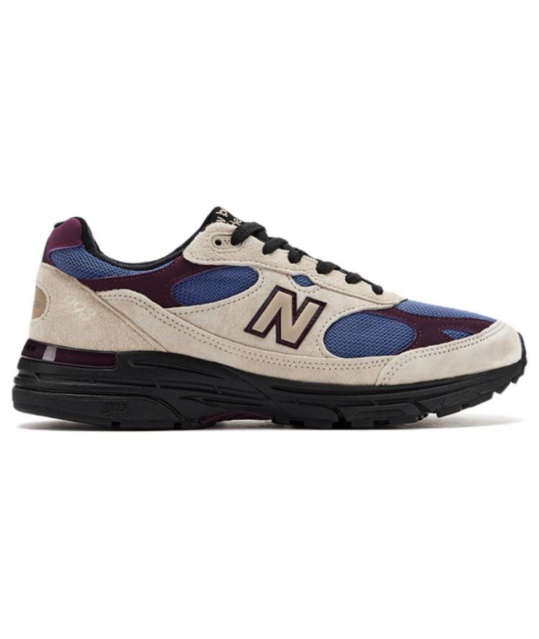 NEW BALANCE Бежевые низкие кроссовки / кеды, фото 1