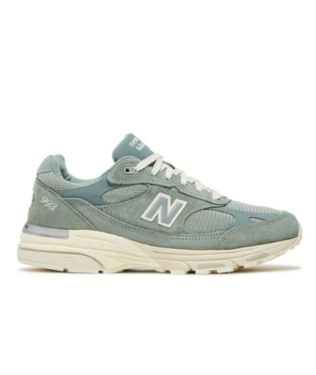 NEW BALANCE Зеленые низкие кроссовки / кеды, фото 1