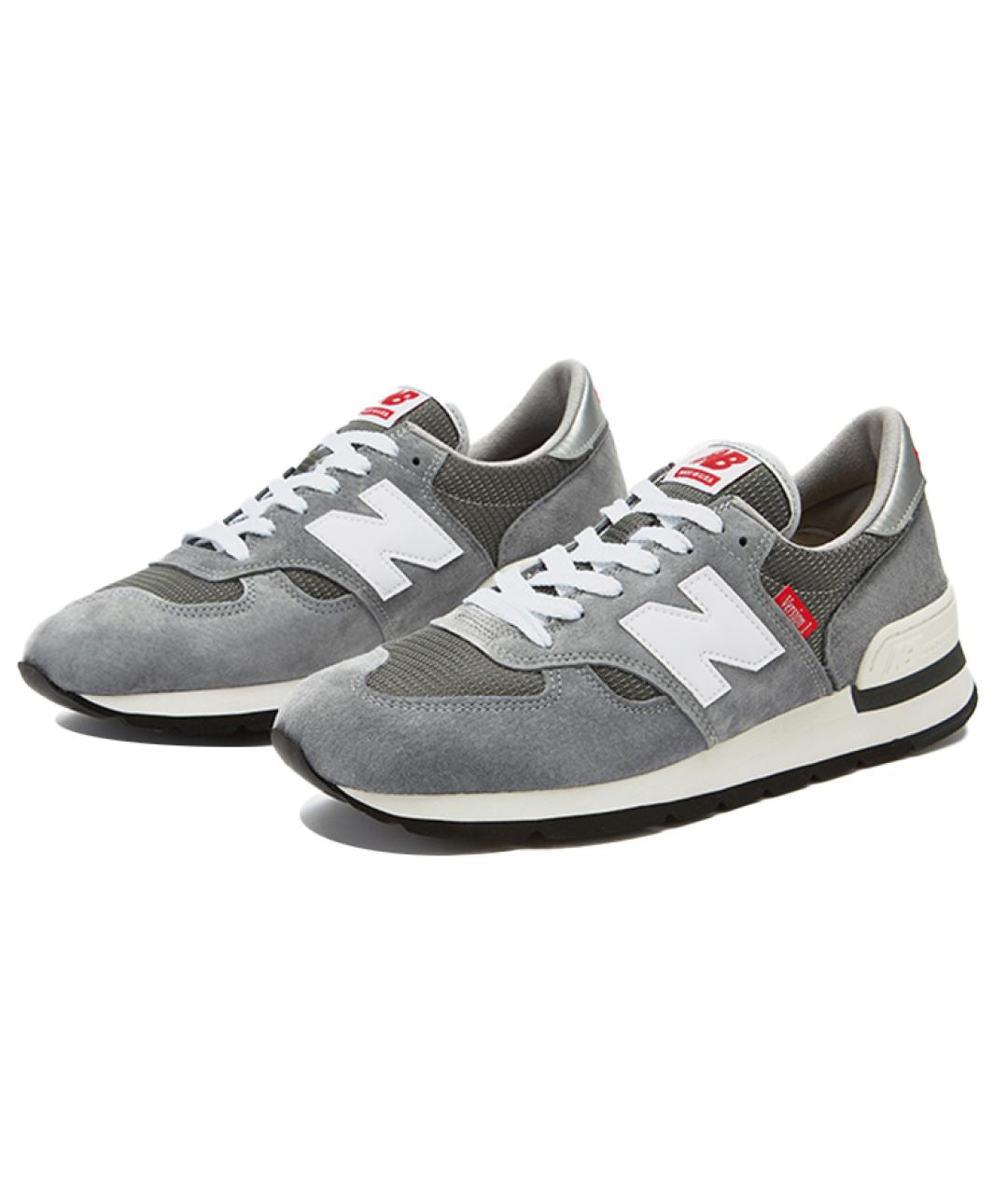 NEW BALANCE Серые кроссовки, фото 3