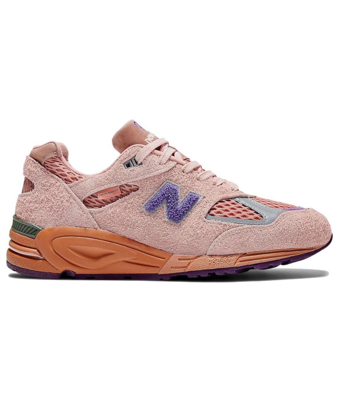 NEW BALANCE Розовые кроссовки, фото 1