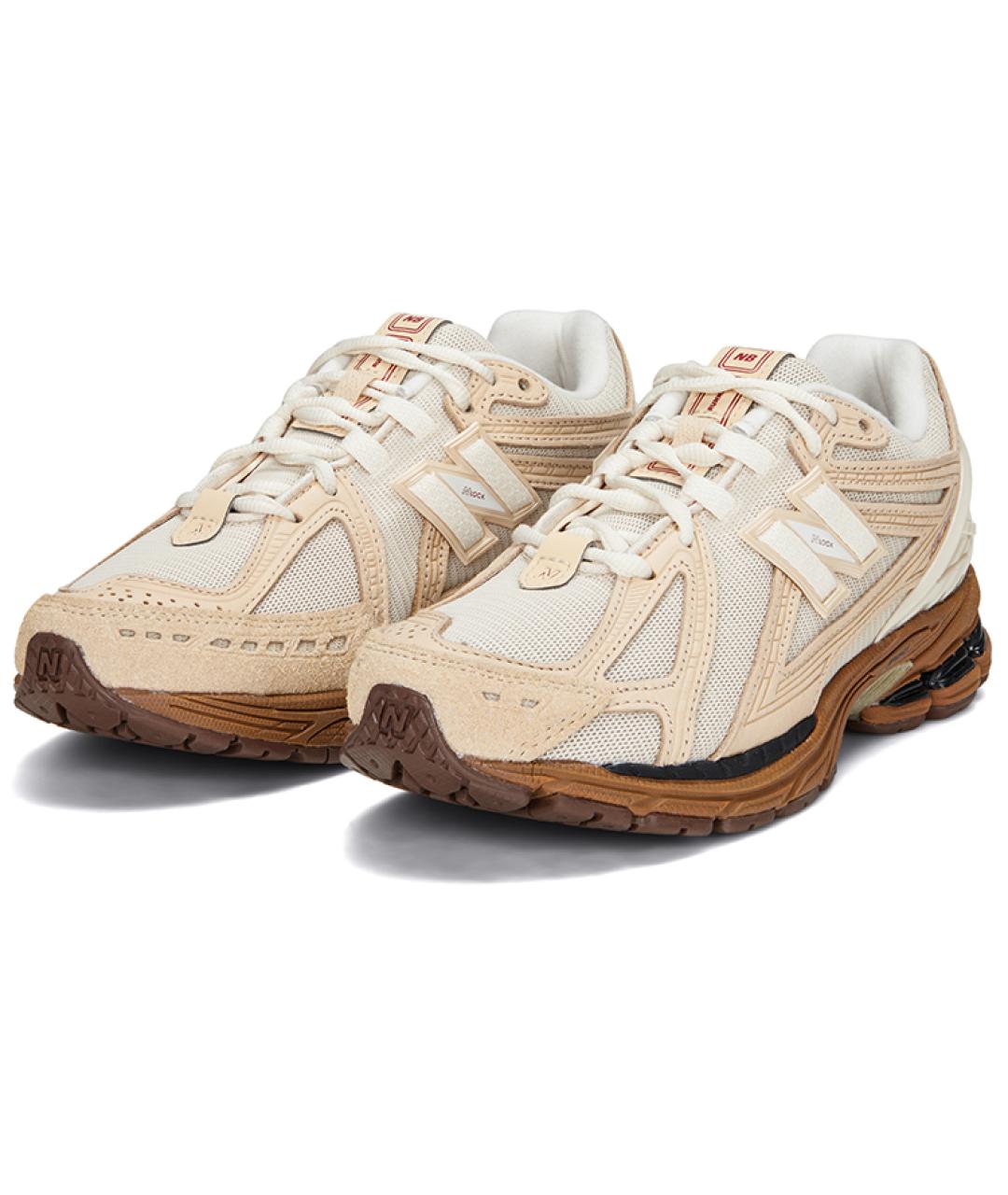 NEW BALANCE Бежевые кроссовки, фото 4