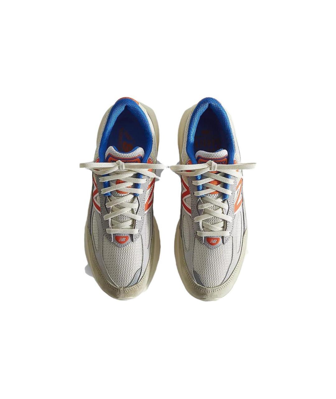 NEW BALANCE Серые низкие кроссовки / кеды, фото 4