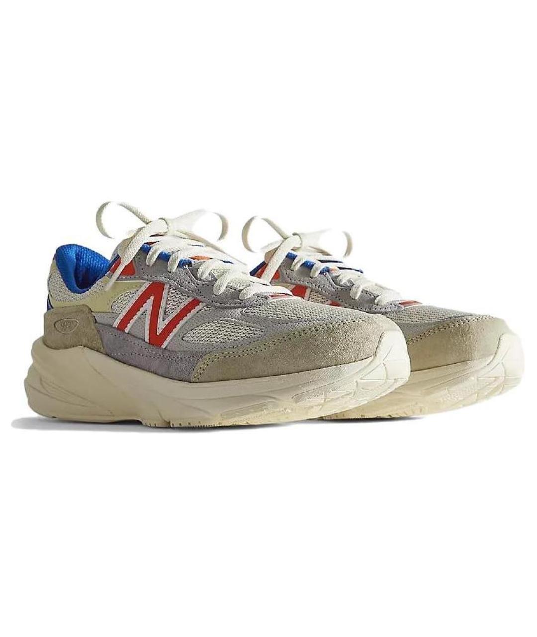 NEW BALANCE Серые низкие кроссовки / кеды, фото 3