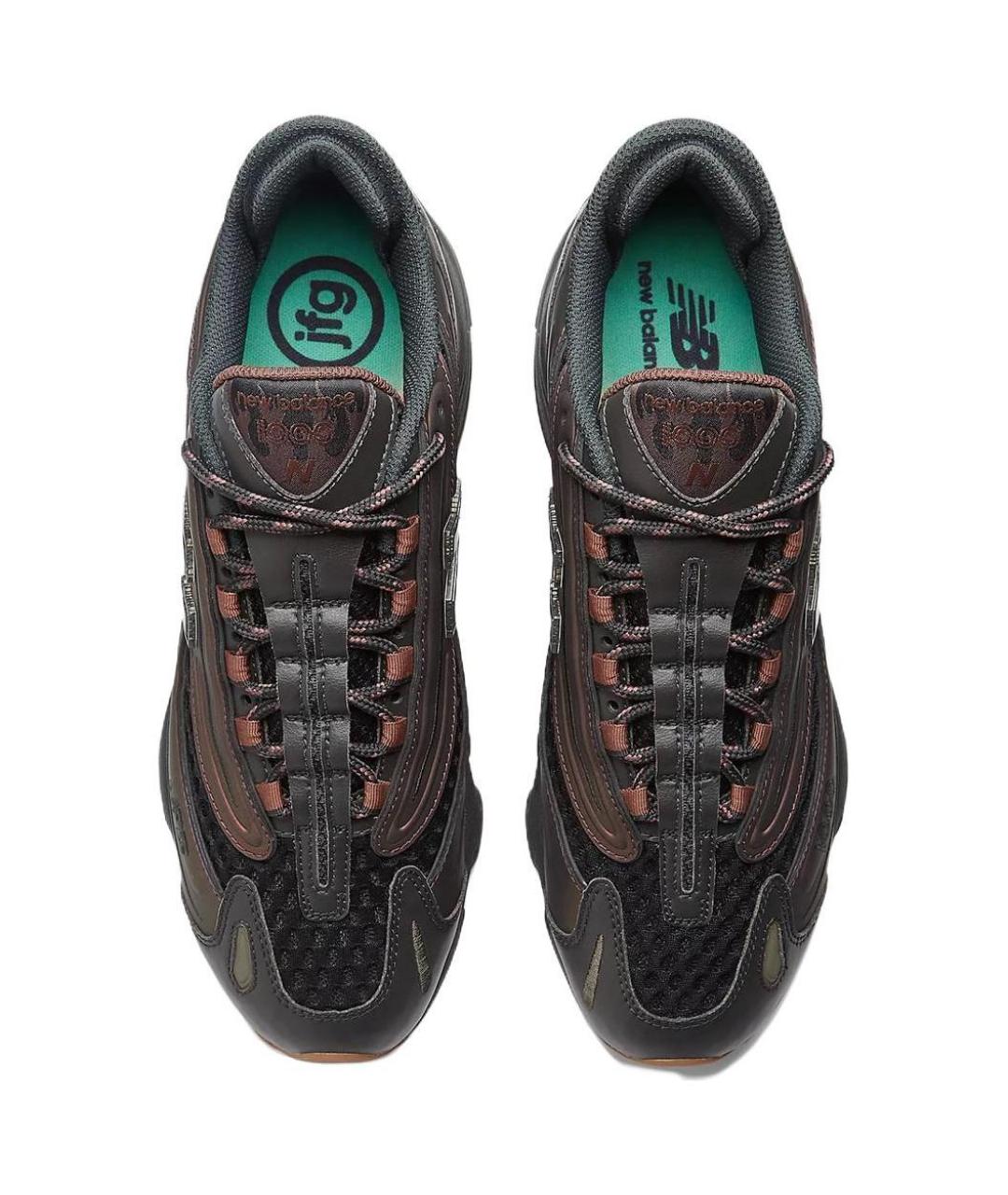 NEW BALANCE Коричневые низкие кроссовки / кеды, фото 4