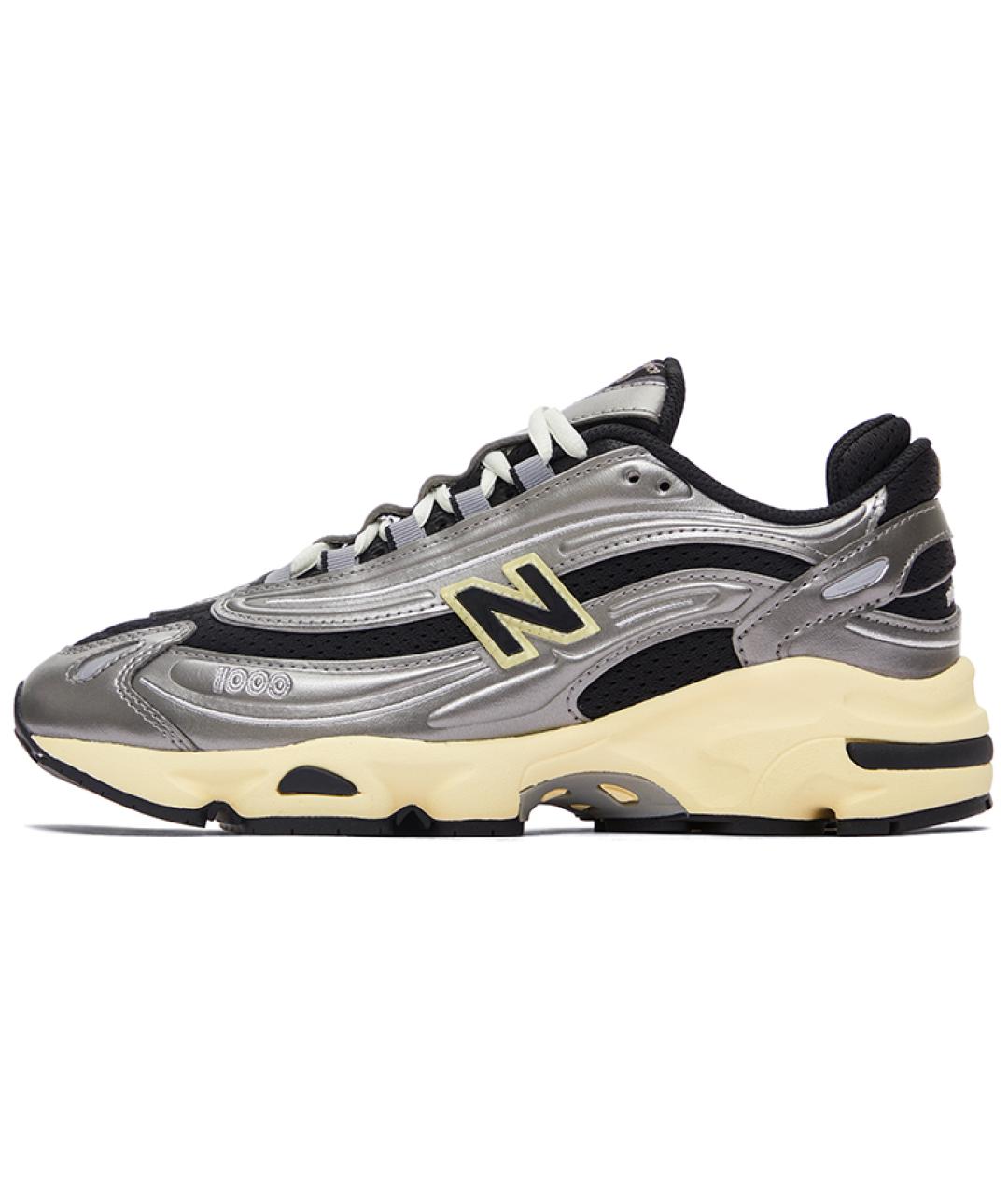 NEW BALANCE Серебряные низкие кроссовки / кеды, фото 2