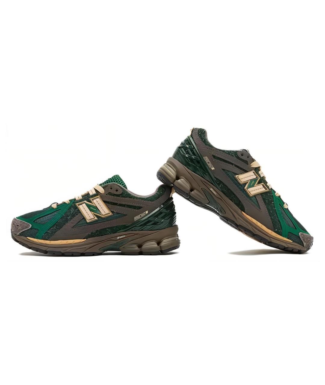 NEW BALANCE Зеленые кроссовки, фото 4