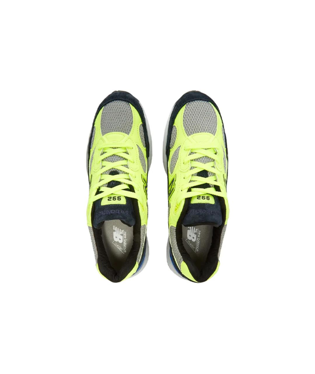 NEW BALANCE Желтые низкие кроссовки / кеды, фото 4