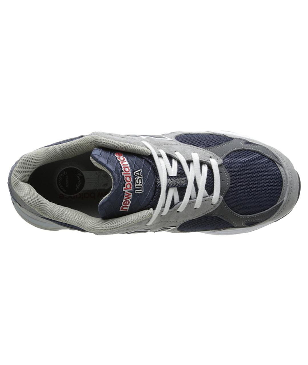 NEW BALANCE Серые низкие кроссовки / кеды, фото 3