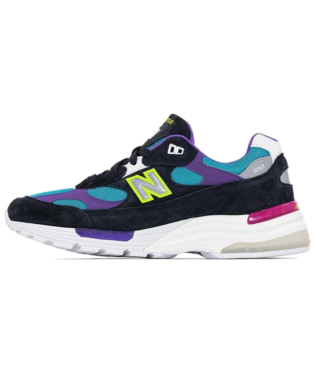 NEW BALANCE Синие низкие кроссовки / кеды, фото 2