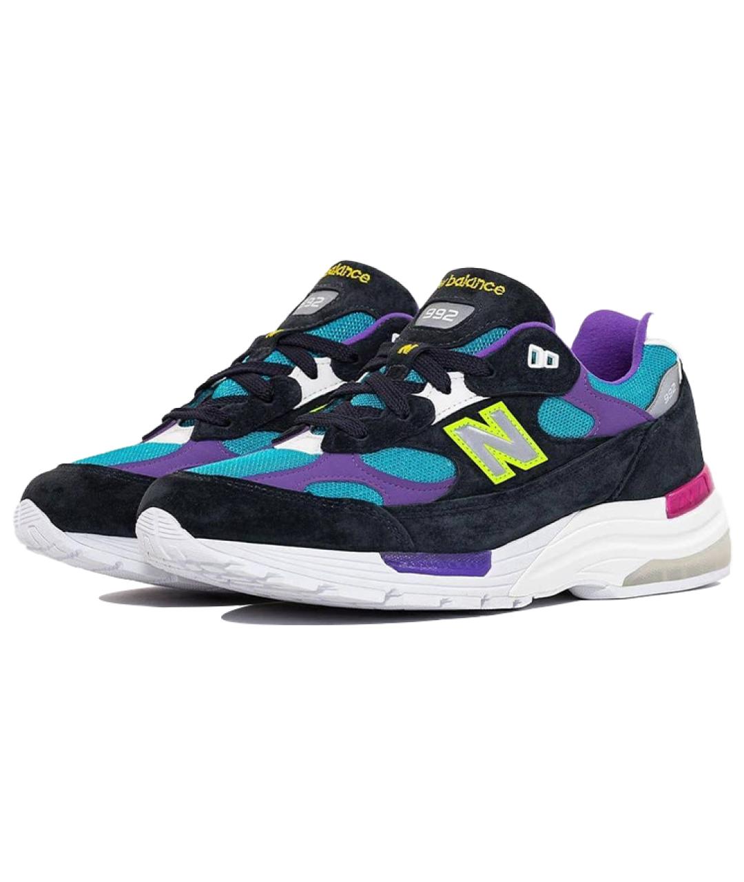 NEW BALANCE Синие низкие кроссовки / кеды, фото 3