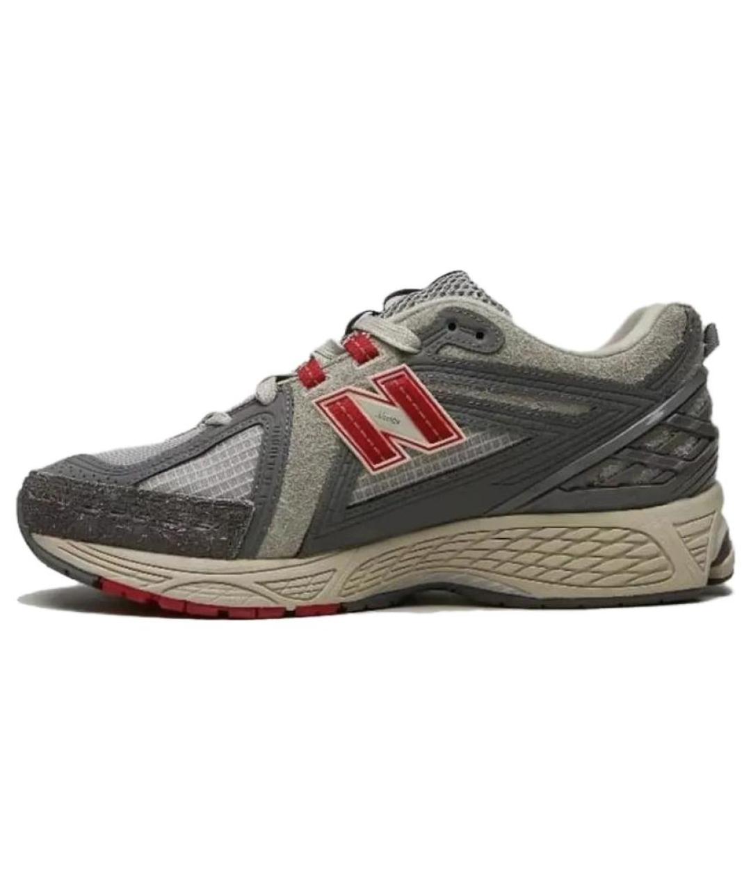 NEW BALANCE Серые низкие кроссовки / кеды, фото 2