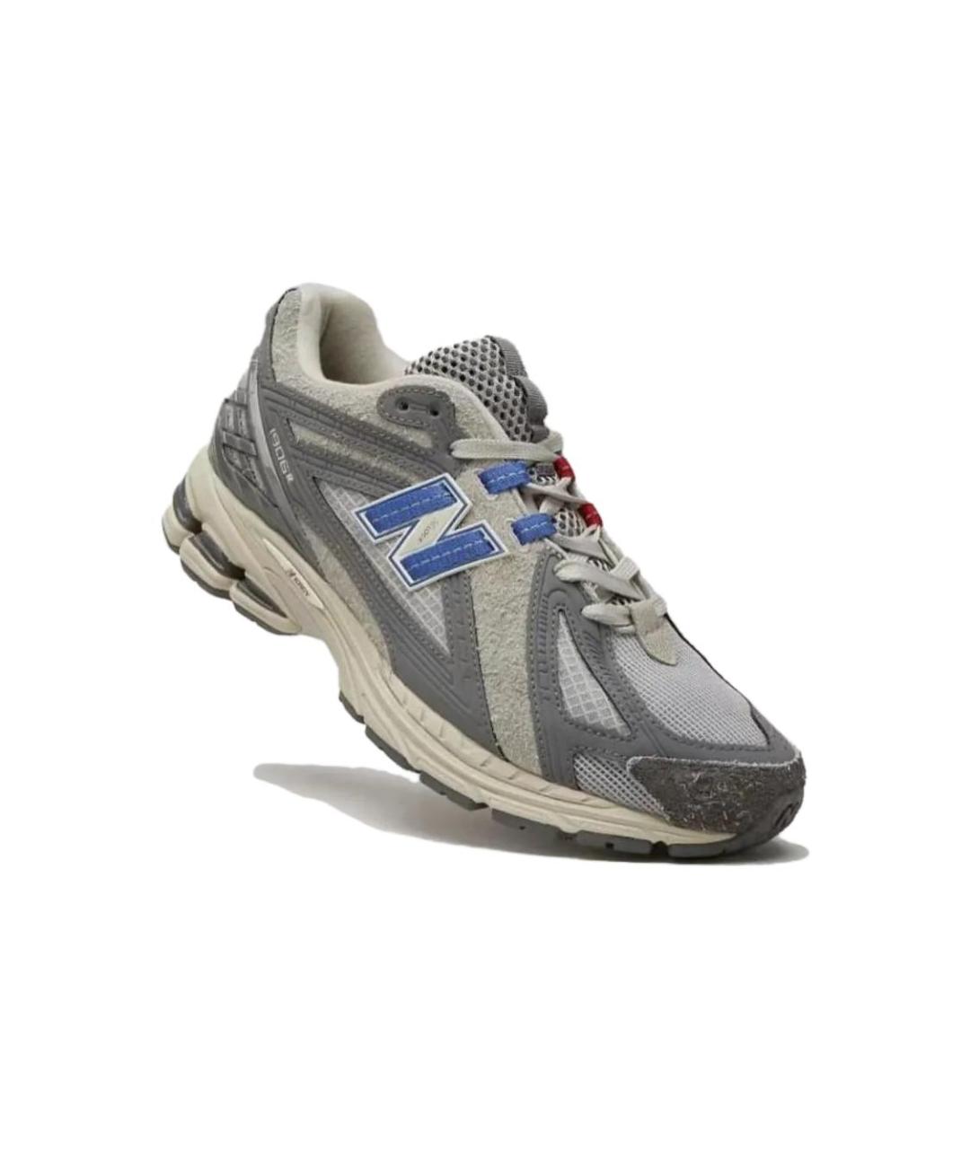 NEW BALANCE Серые низкие кроссовки / кеды, фото 3