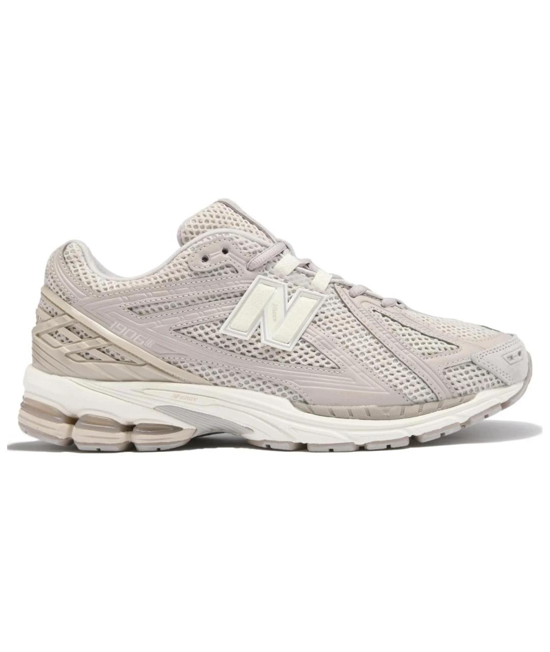 NEW BALANCE Серые низкие кроссовки / кеды, фото 1