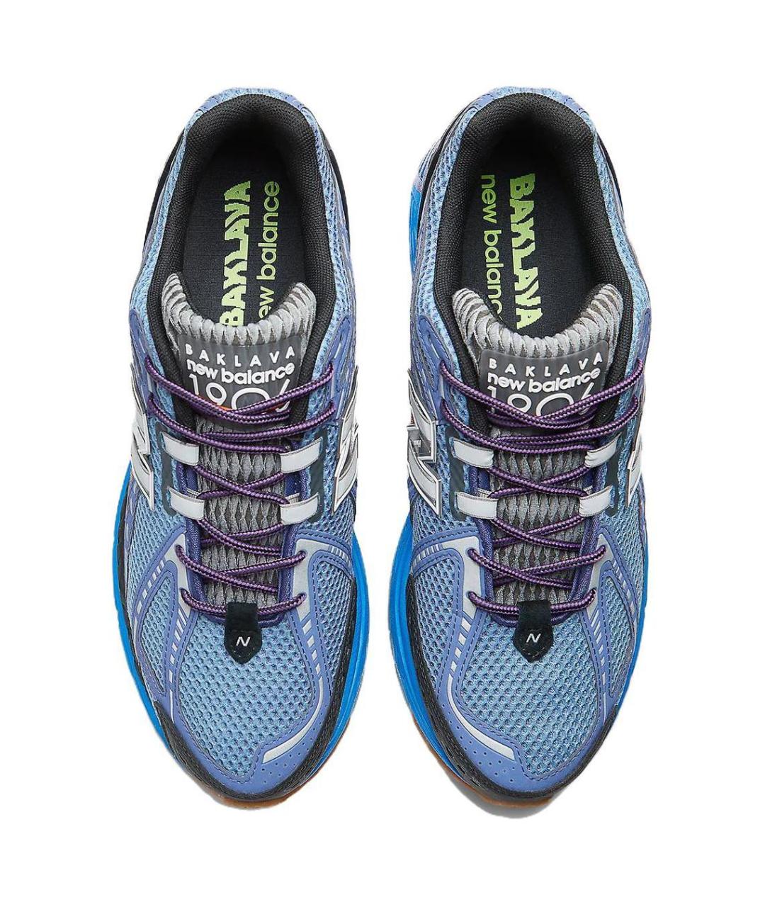 NEW BALANCE Синие низкие кроссовки / кеды, фото 5