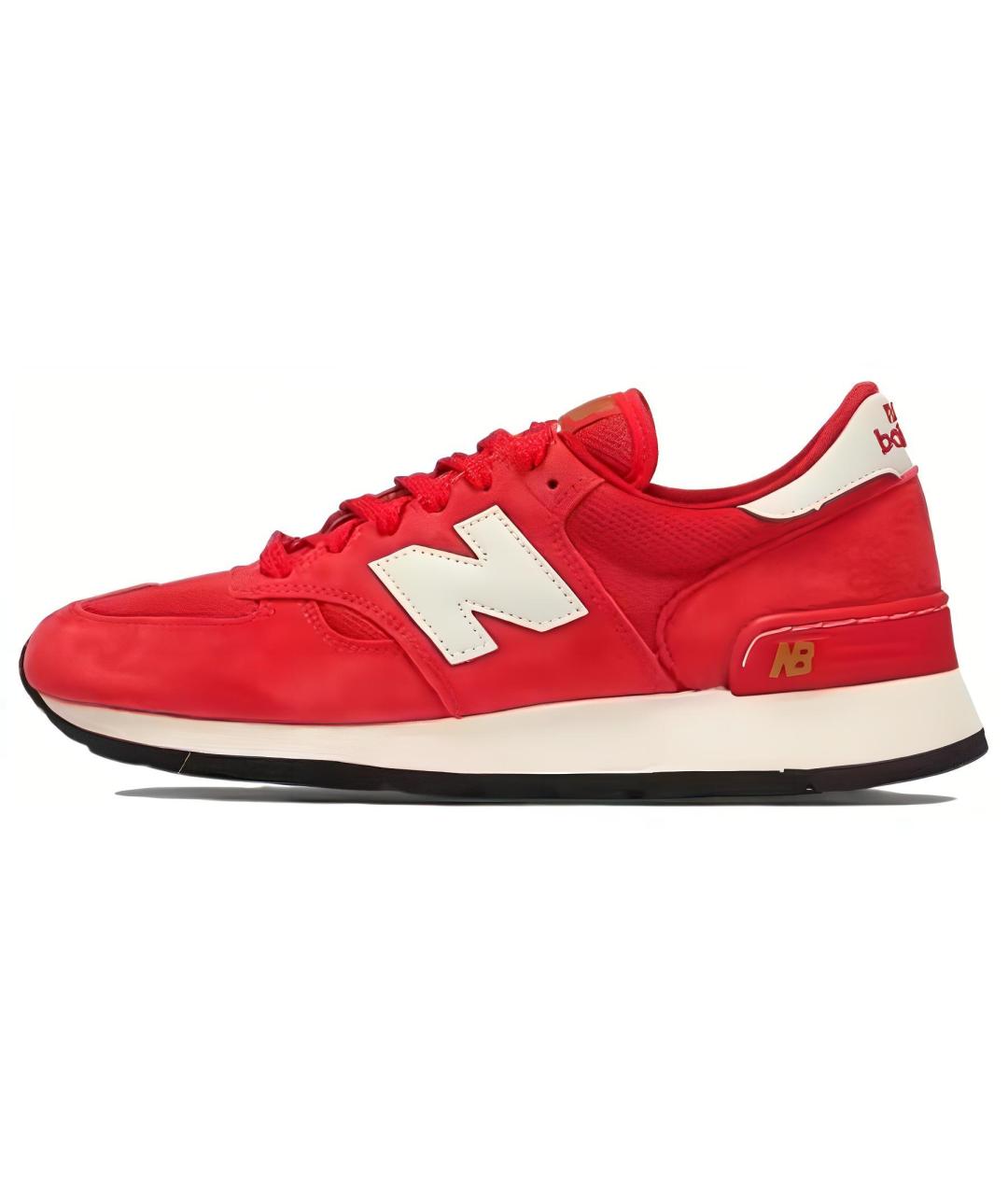 NEW BALANCE Красные низкие кроссовки / кеды, фото 5