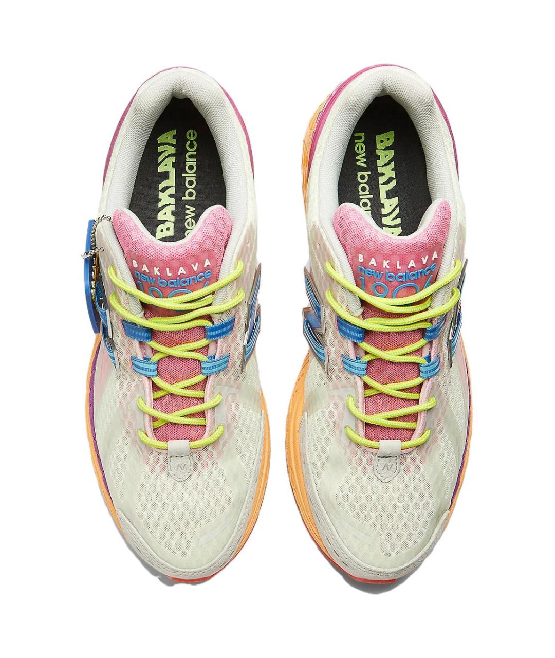NEW BALANCE Розовые низкие кроссовки / кеды, фото 3