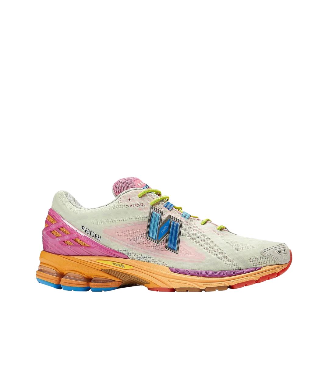 NEW BALANCE Розовые низкие кроссовки / кеды, фото 1