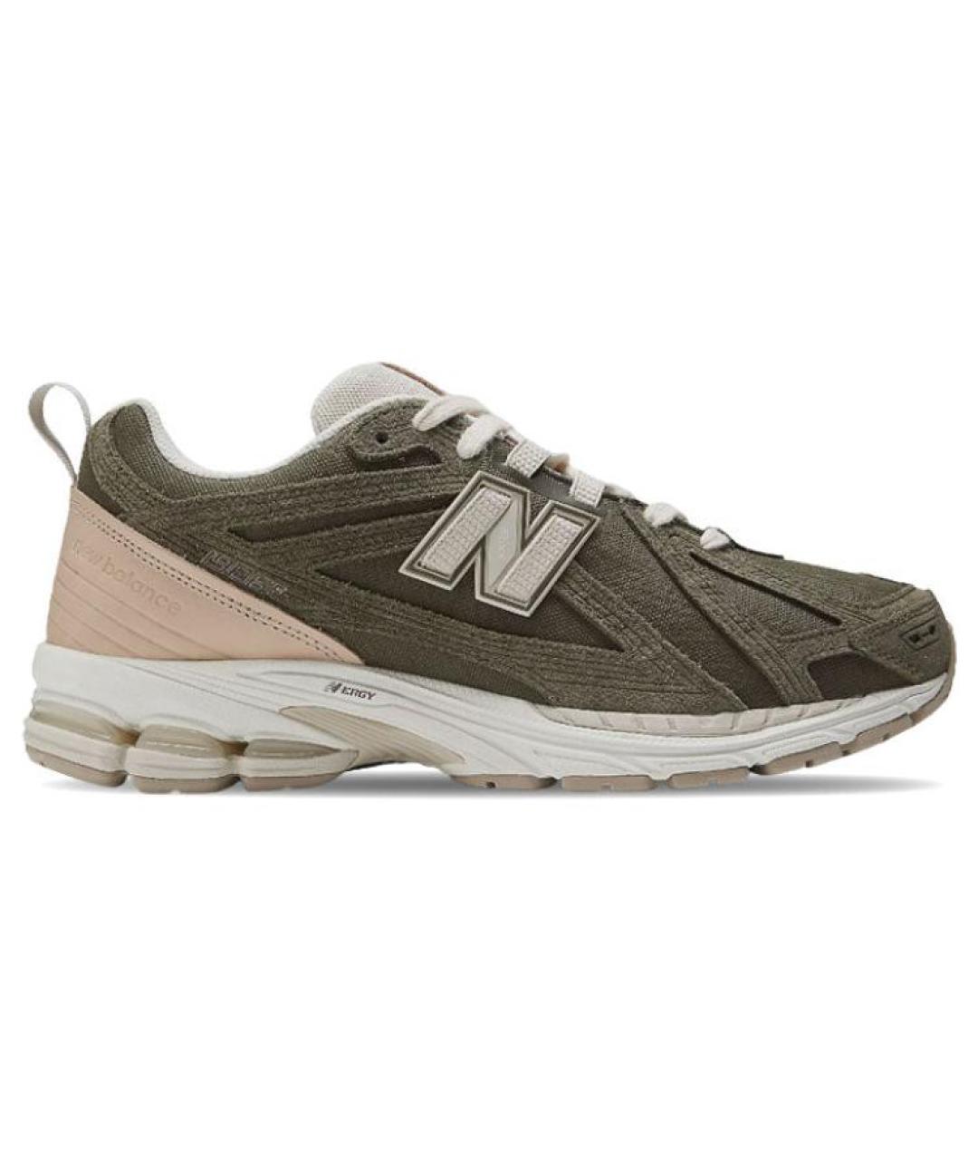 NEW BALANCE Хаки низкие кроссовки / кеды, фото 1