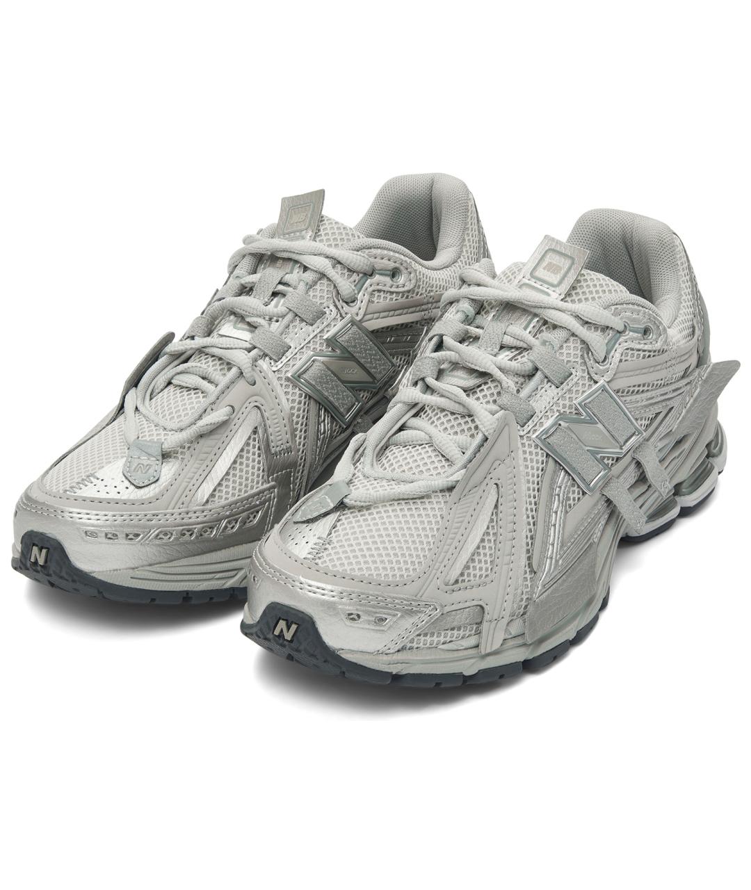 NEW BALANCE Серебряные кроссовки, фото 4