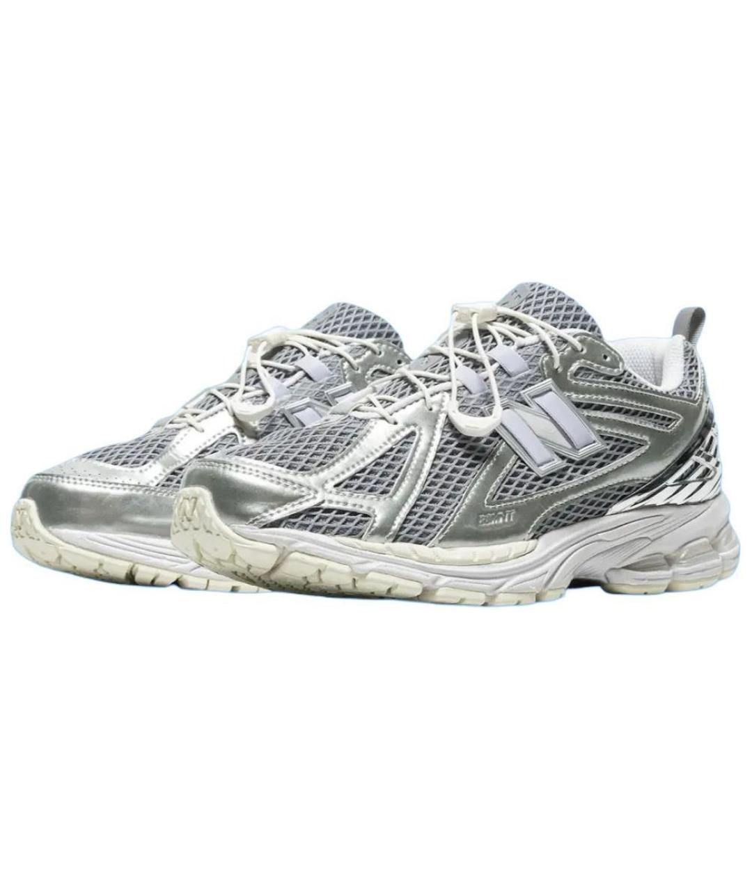 NEW BALANCE Серебряные кроссовки, фото 4