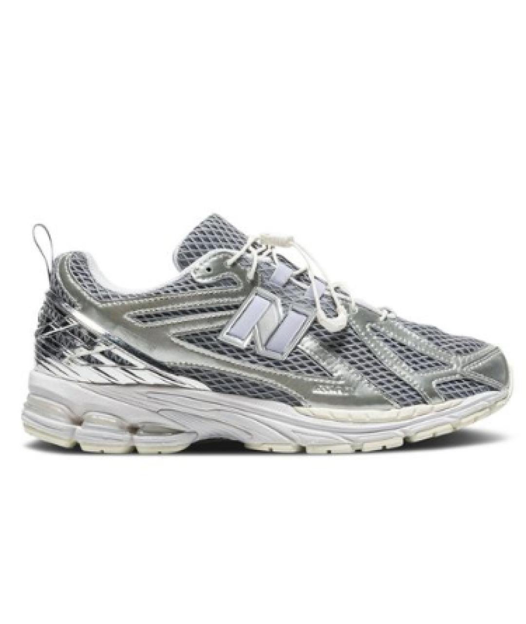 NEW BALANCE Серебряные кроссовки, фото 1