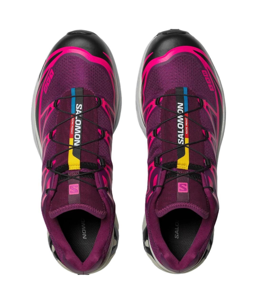 SALOMON Фиолетовые кроссовки, фото 4