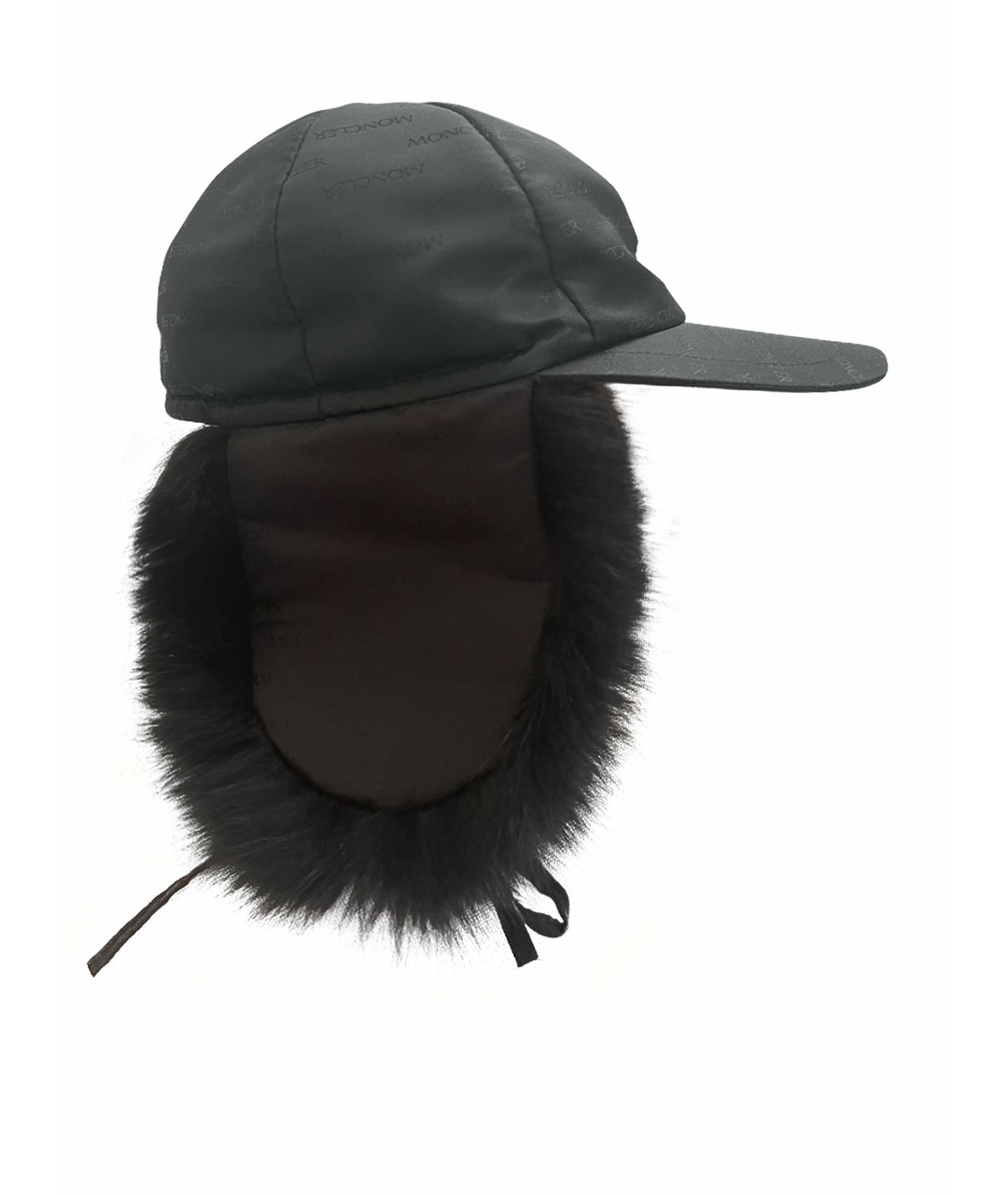 MONCLER Черная шапка, фото 1