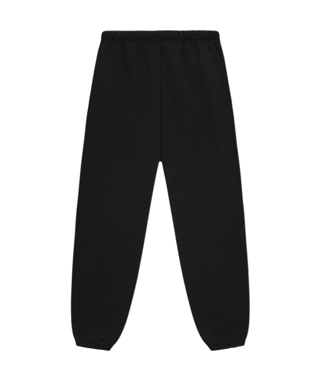 FEAR OF GOD ESSENTIALS Черные хлопковые повседневные брюки, фото 2