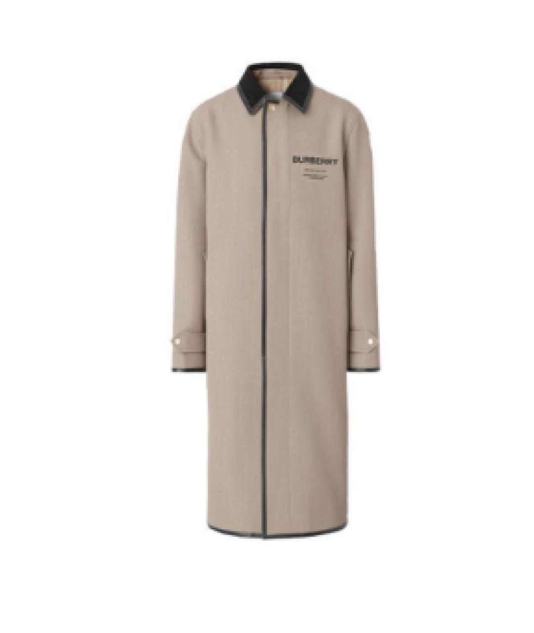 BURBERRY Бежевый тренч / плащ, фото 1