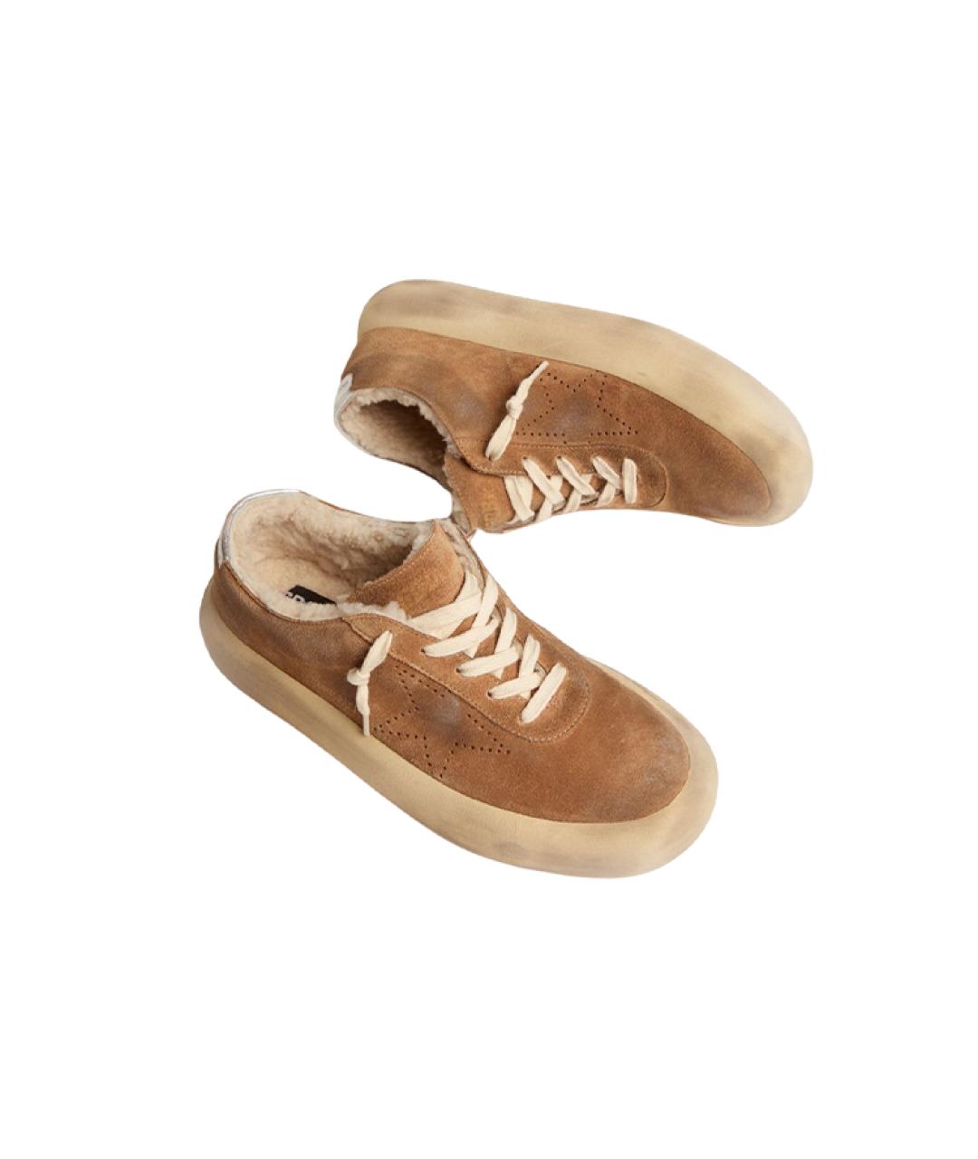 GOLDEN GOOSE DELUXE BRAND Коричневые кроссовки, фото 3