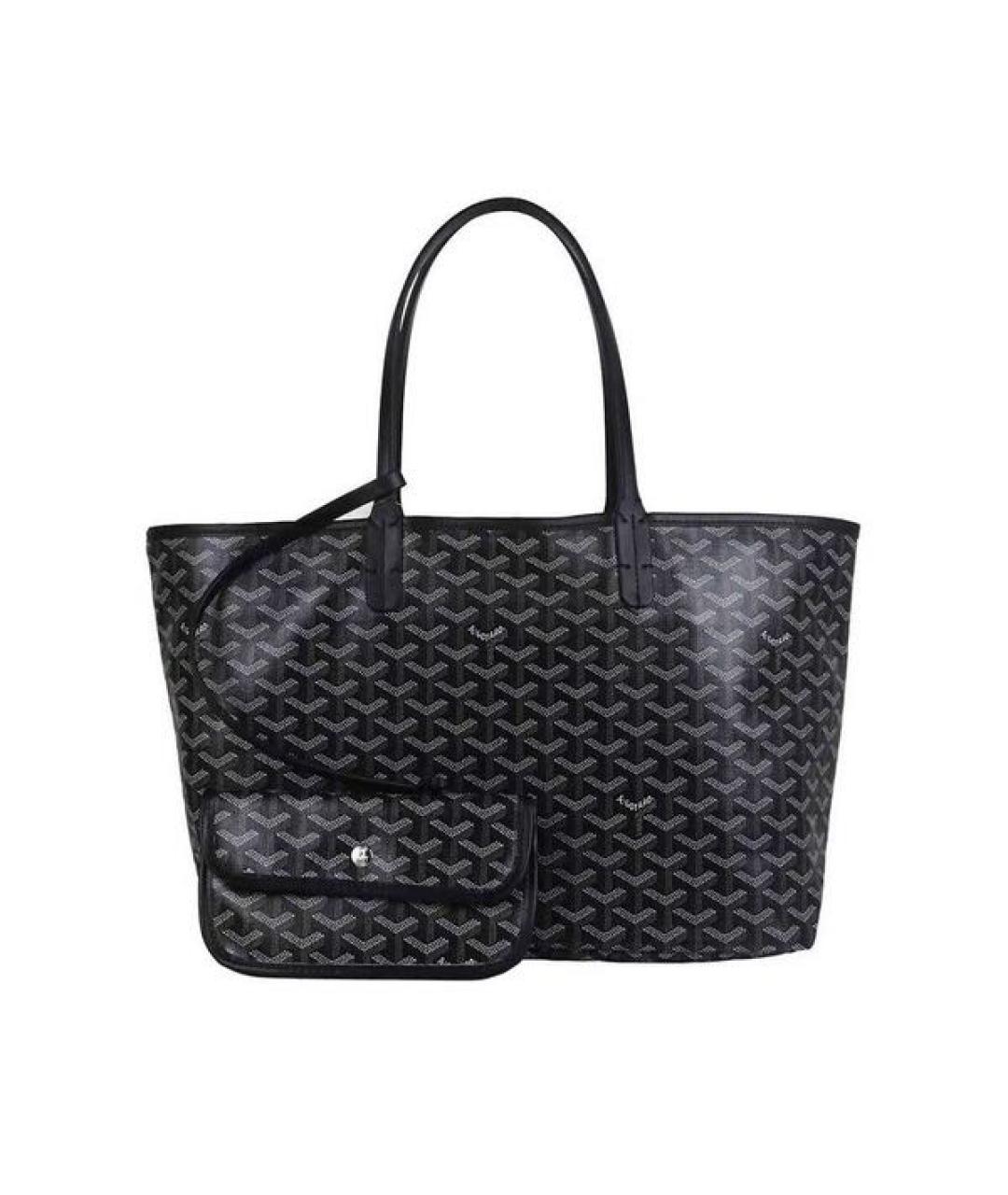 GOYARD Черная сумка тоут, фото 1