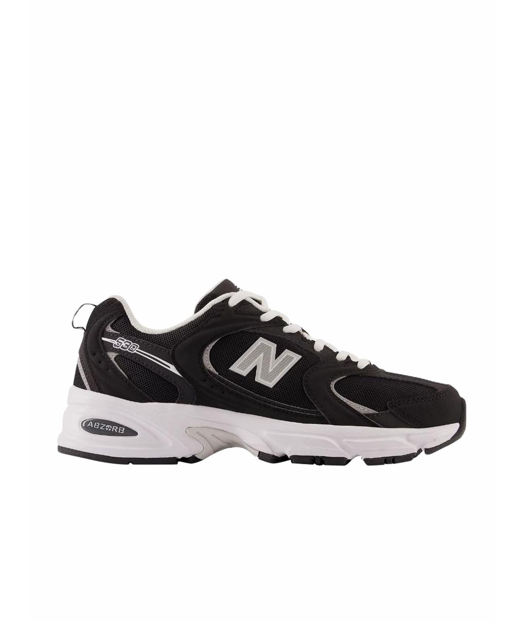 NEW BALANCE Черные текстильные кроссовки, фото 1