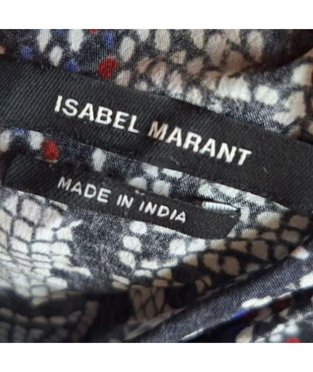 ISABEL MARANT Хлопко-эластановое повседневное платье, фото 5