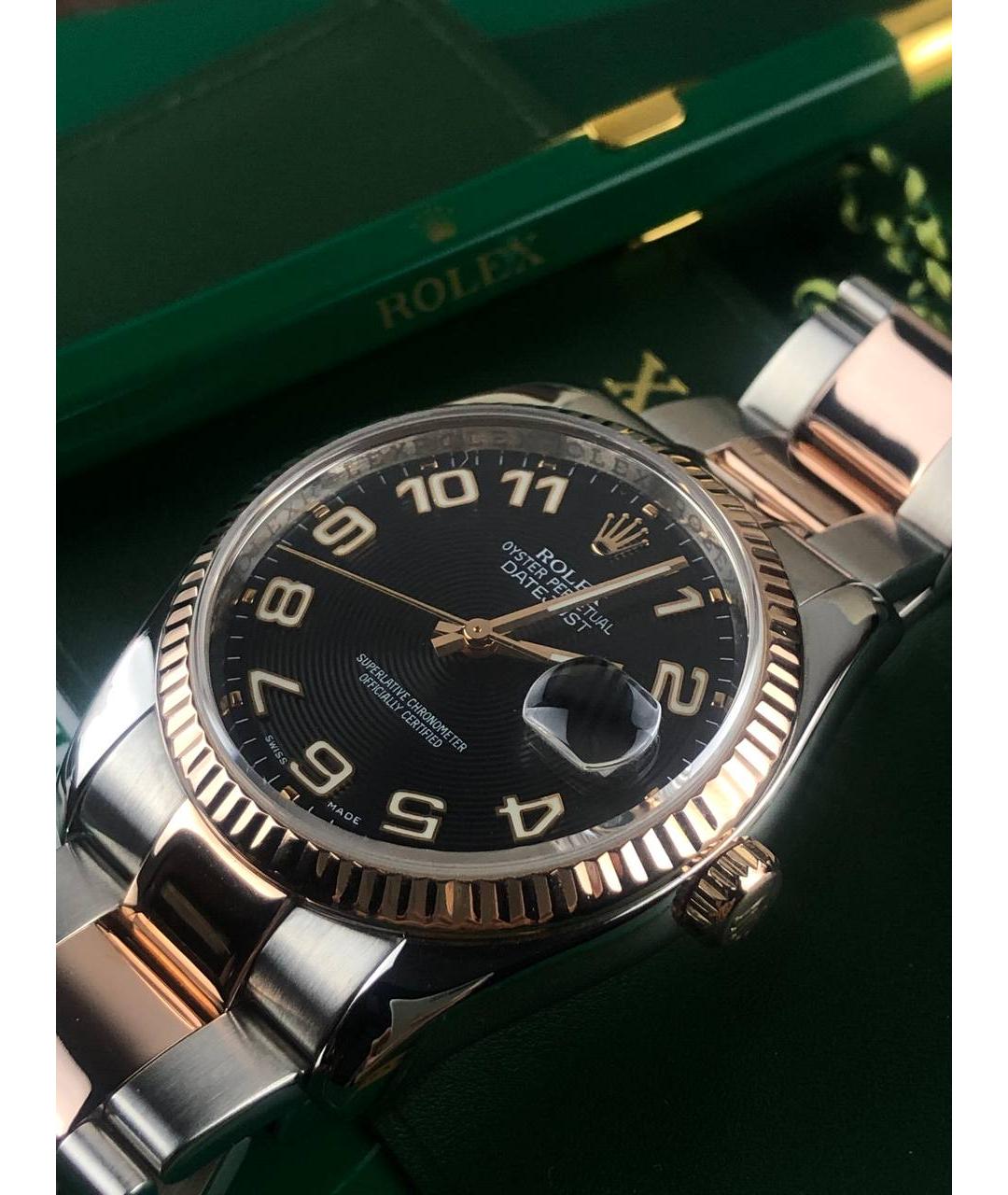 ROLEX Часы из розового золота, фото 2