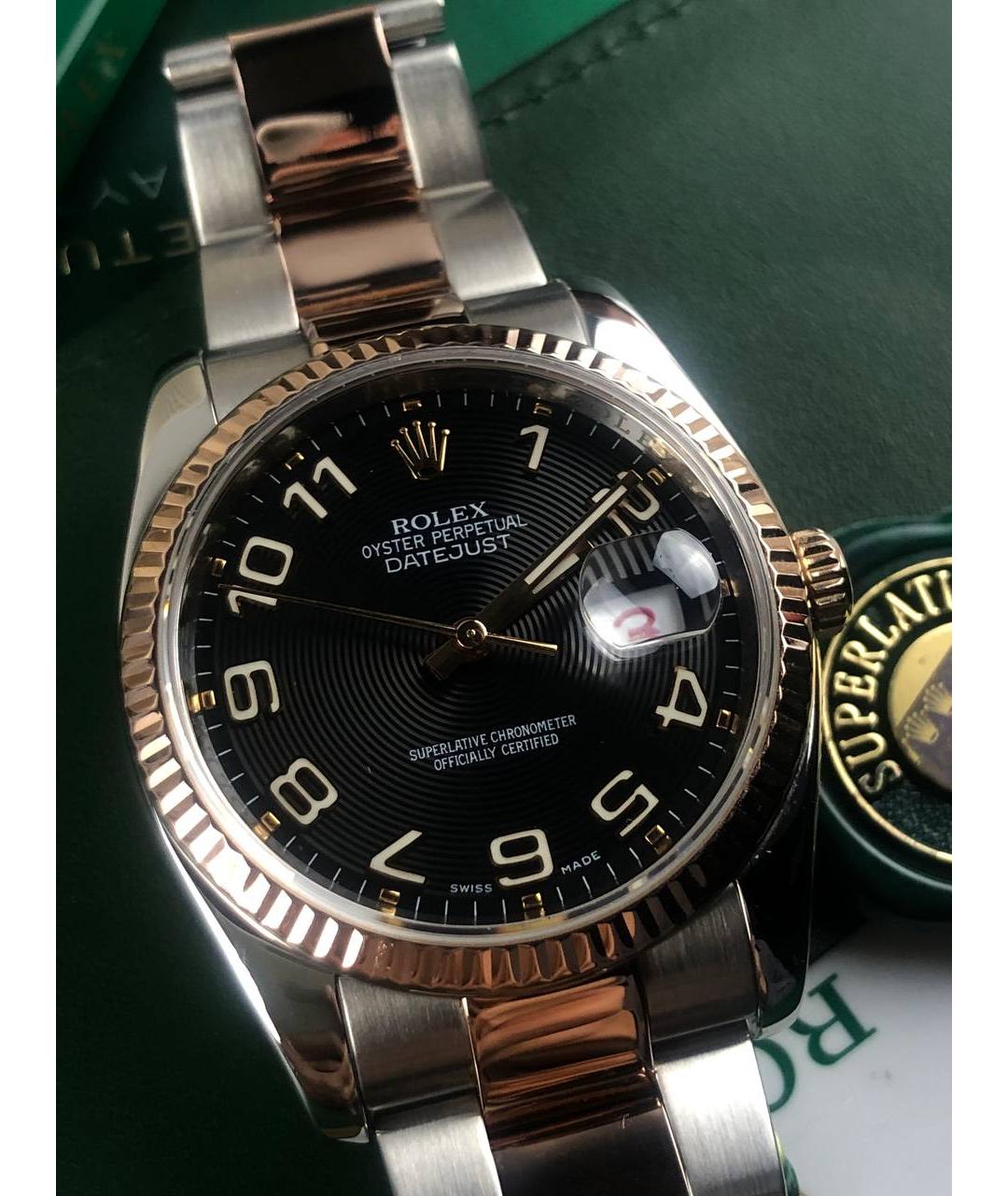 ROLEX Часы из розового золота, фото 3