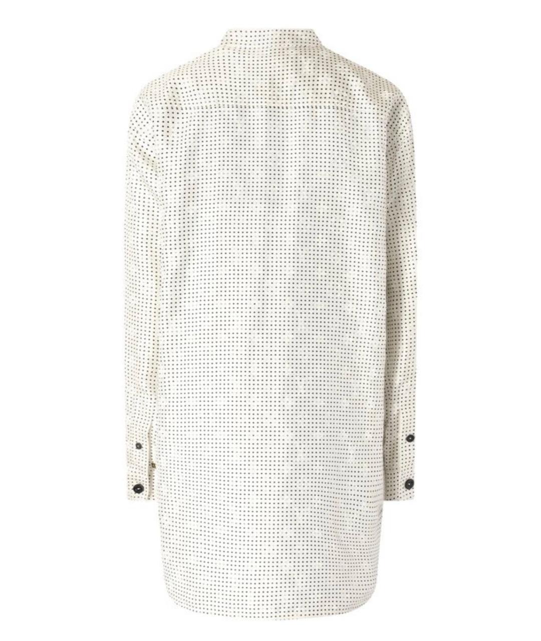 LOUIS VUITTON Белая шелковая рубашка, фото 2