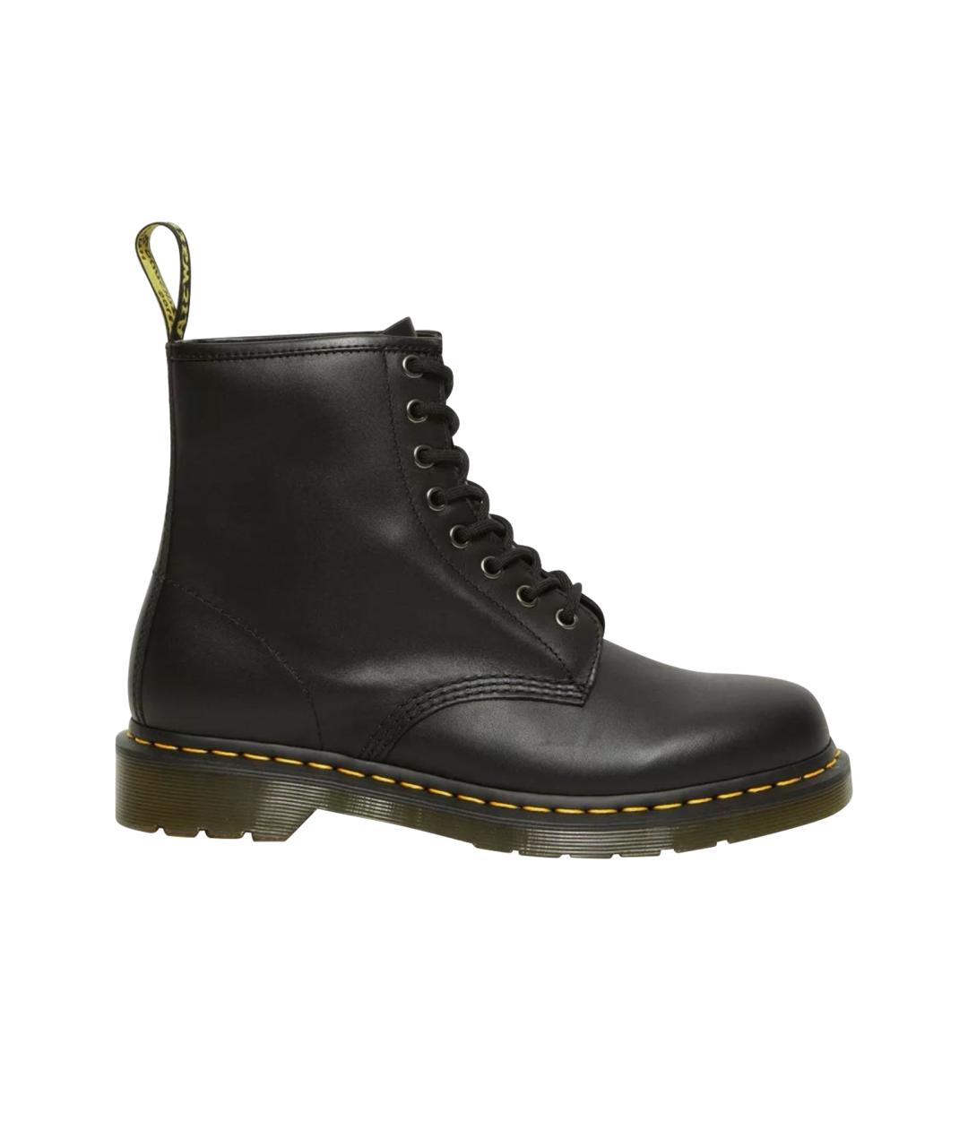 DR. MARTENS Черные кожаные ботинки, фото 1