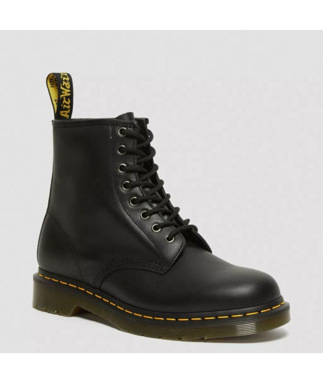 DR. MARTENS Черные кожаные ботинки, фото 2