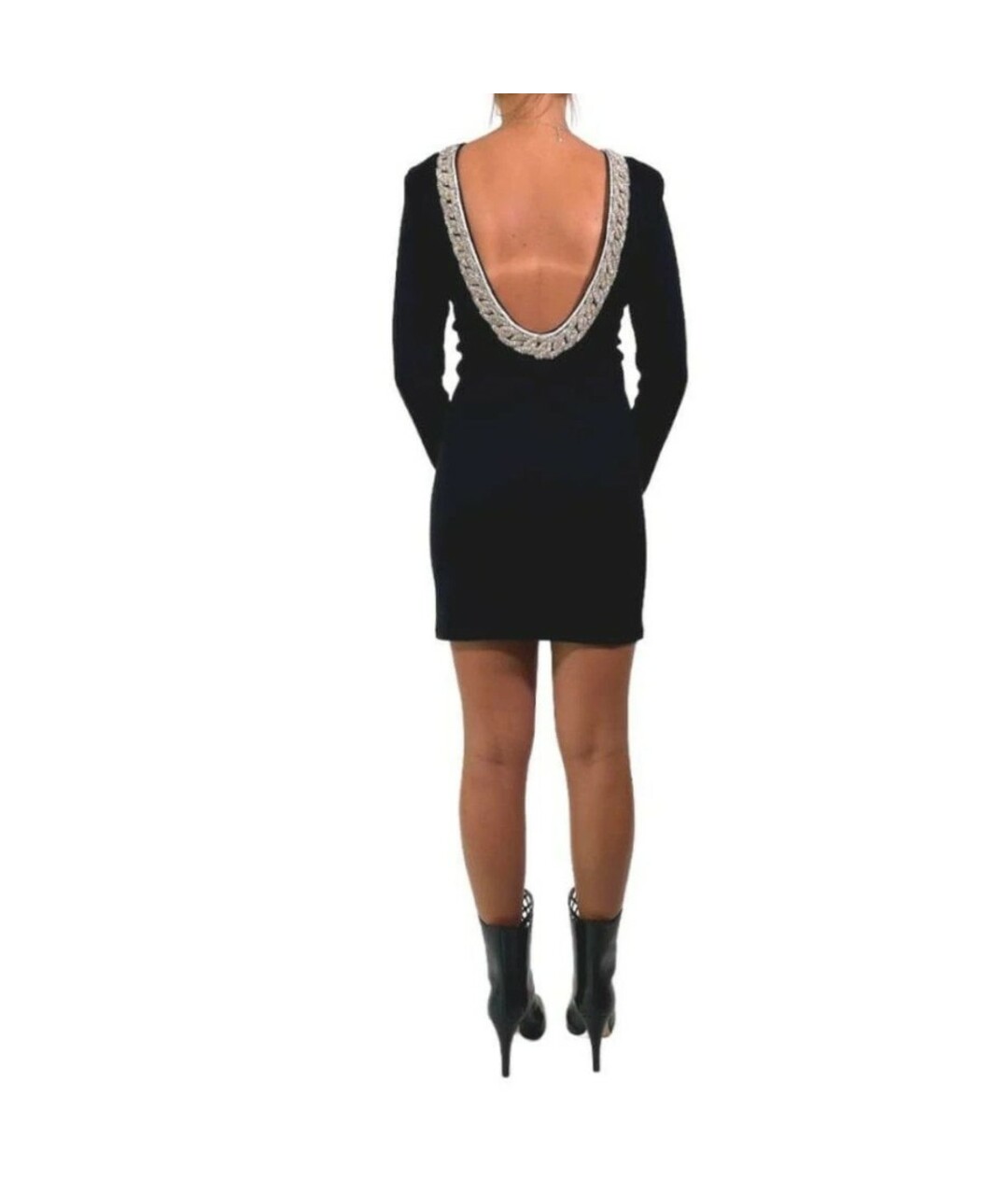 BALMAIN Черное платье, фото 4