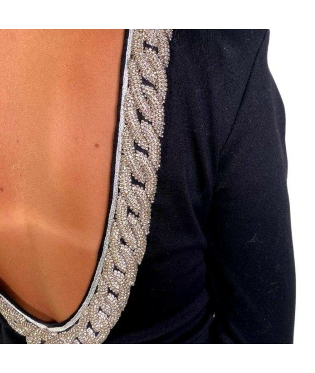 BALMAIN Черное платье, фото 6