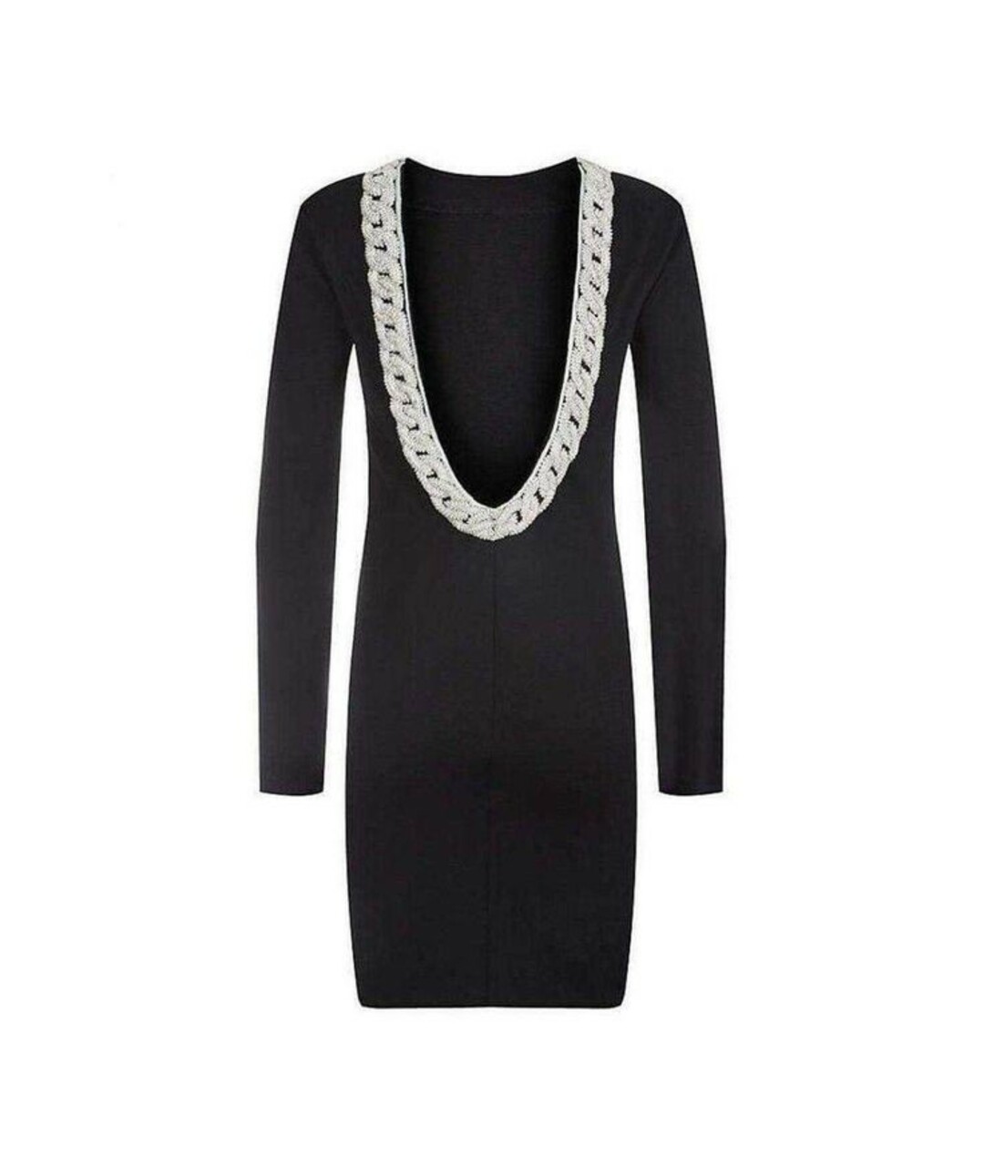 BALMAIN Черное платье, фото 2