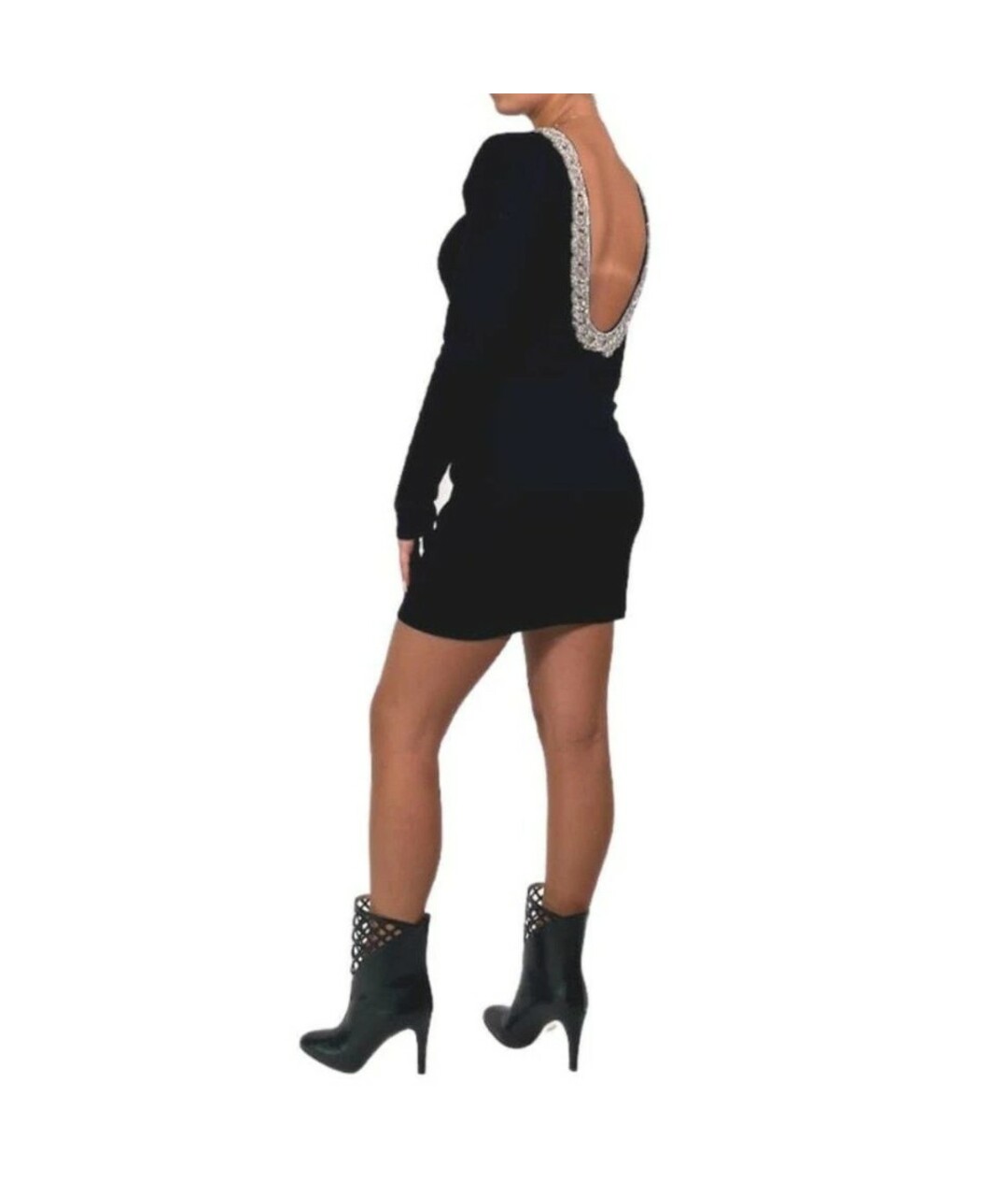 BALMAIN Черное платье, фото 5