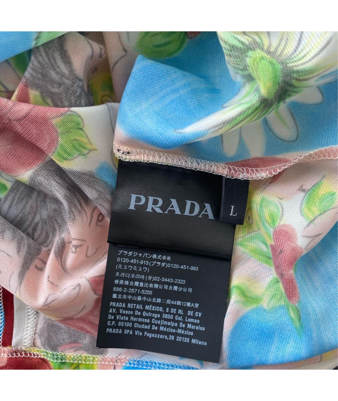 PRADA Мульти полиамидовая водолазка, фото 4