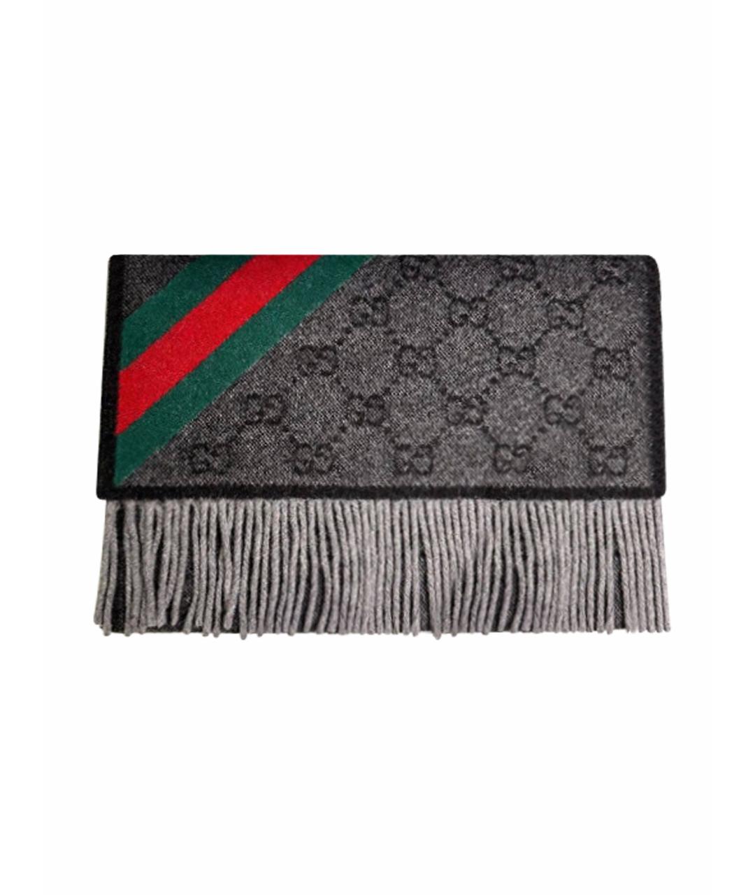 GUCCI Шерстяной шарф, фото 1