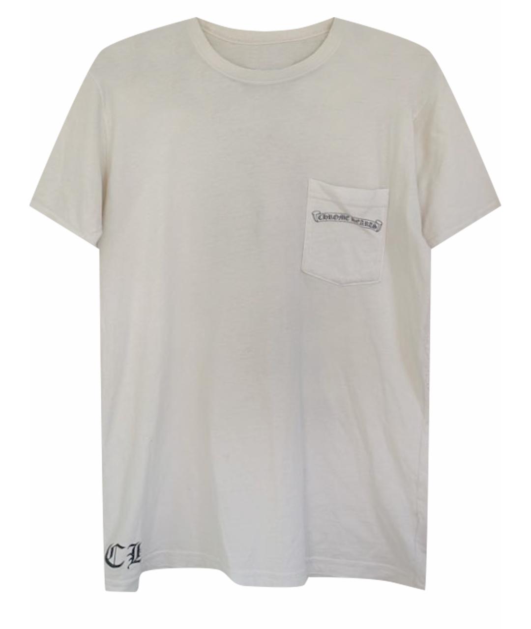 CHROME HEARTS Белая синтетическая футболка, фото 1